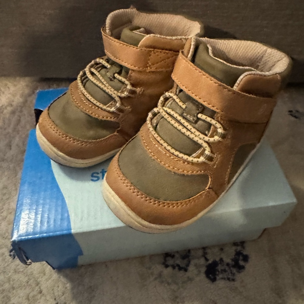 Toddler boots- Stride Rite/ 5/ brown/ guc